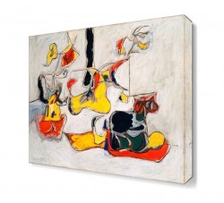 Arshile Gorky Soyut2 Canvas Tablo - Thumbnail