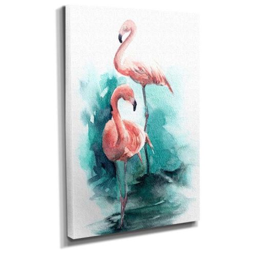 Flamingo canvas tablo
