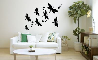 Kelebekler Duvar Stickeri