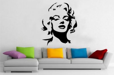 Marilyn Monroe Duvar Stickeri
