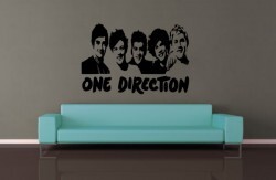 One Direction Duvar Stickeri - Thumbnail