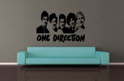 One Direction Duvar Stickeri