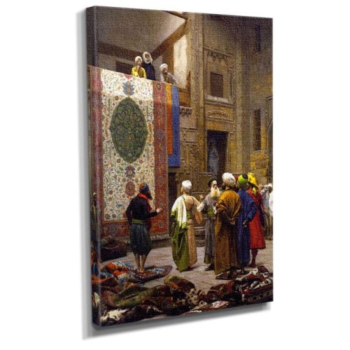 Osmanlı dönemi eski halı canvas tablo