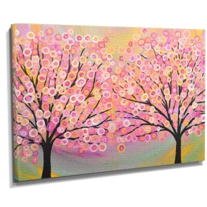 Pembe Ağaç Tablosu - 1