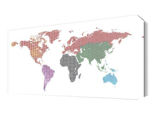 Renkli Harita Tablosu