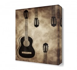 Siyah Gitar Tablosu - 1