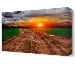 Akşam Güneşi Canvas Tablo (1)