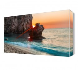 Denizde Kayalık Manzarası Canvas Tablo
