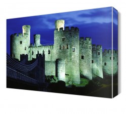 Kule ve Köprü Manzarası Canvas Tablo