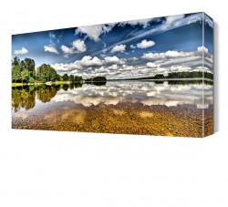 Deniz ve Gökyüzü Manzarası Canvas Tablo