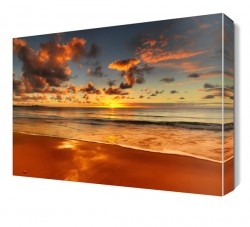 Güneşin Batışı Canvas Tablo