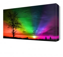 Renkli Gökyüzü Canvas Tablo (1)