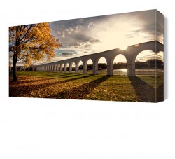 Manzara Ağaç Canvas Tablo