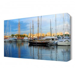 Kayıklar Canvas Tablo