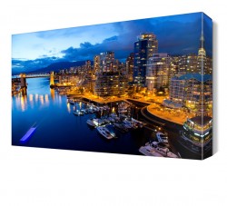 Deniz ve Kayık Canvas Tablo