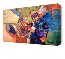 Müzisyen Canvas Tablo