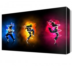 Dans Figürleri Canvas Tablo