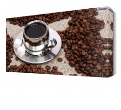 Kahve Fincan Canvas Tablo