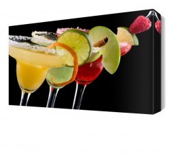 Meyveli İçecekler Canvas Tablo (1)