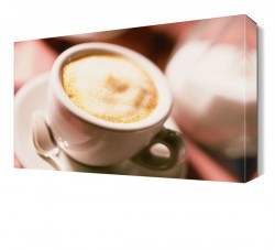 Kremalı Kahve Canvas Tablo
