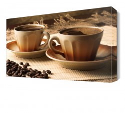 Kahve Fincanları Canvas Tablo