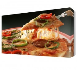 Pizza Dilimi Canvas Tablo (1)