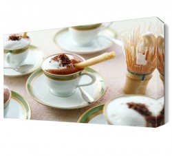 Sıcak İçecek Canvas Tablo