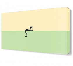 Kedicik Canvas Tablo