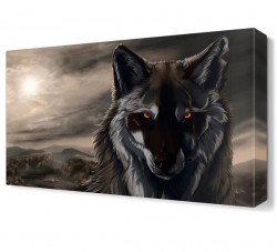 Kurt Köpeği Canvas Tablo (1)