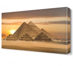Piramitler3 Canvas Tablo