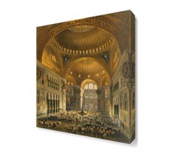 Ayasofya Cami İçi Canvas Tablo