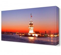 Kız Kulesi Canvas Tablo