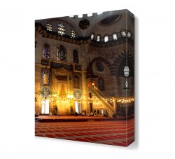 Süleymaniye Cami Canvas Tablo - Thumbnail