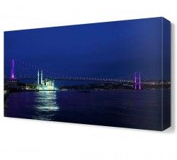 İstanbul Boğaz Köprüsü Canvas Tablo