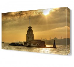 Kız Kulesi3 Canvas Tablo