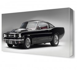 1965 Mustang Fastback Canvas Tablo