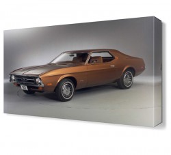 1972 Ford Mustang Canvas Tablo