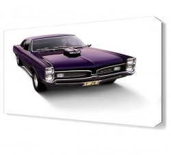 Antika Araba3 Canvas Tablo