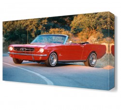 Ford Mustang Canvas Tablo