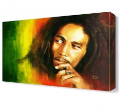 Bob Marley Canvas Tablo
