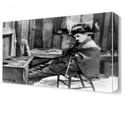 Charlie Chaplin Resolution Canvas Tablo