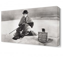 Charlie Chaplin2 Canvas Tablo