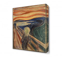 Çığlık2 Canvas Tablo