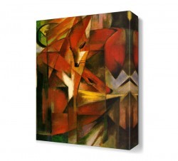 Franz Marc Tilkiler Canvas Tablo (1)