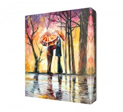 Şemsiyeli Çift Canvas Tablo (1)