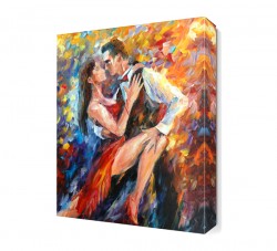 Ateşli Dans Canvas Tablo