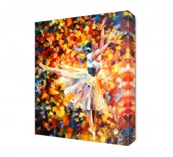 Güzel Balerin Canvas Tablo (1)