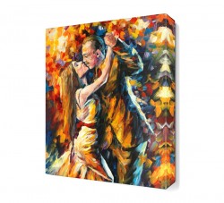 Aşıkların Dansı Canvas Tablo