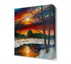 Kış2 Canvas Tablo