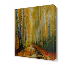 Ağaçlar Canvas Tablo